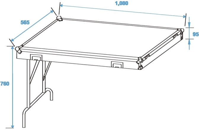 Cutie de rack Roadinger Special Stage Case Pro