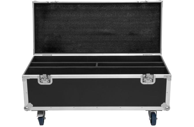 Cutie de transport cu rotile Roadinger Flightcase 2x LED TMH Bar-S120 with wheels