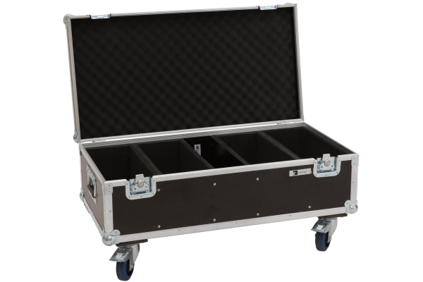 Flightcase 4x Audience Blinder 2x100W with wheels Flightcase 4x Audience Blinder 2x100W with wheels