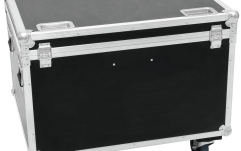 Cutie de transport pentru 4x LED THA-100F/THA-120PC Roadinger Flightcase 4x LED THA-100F/THA-120PC with wheels
