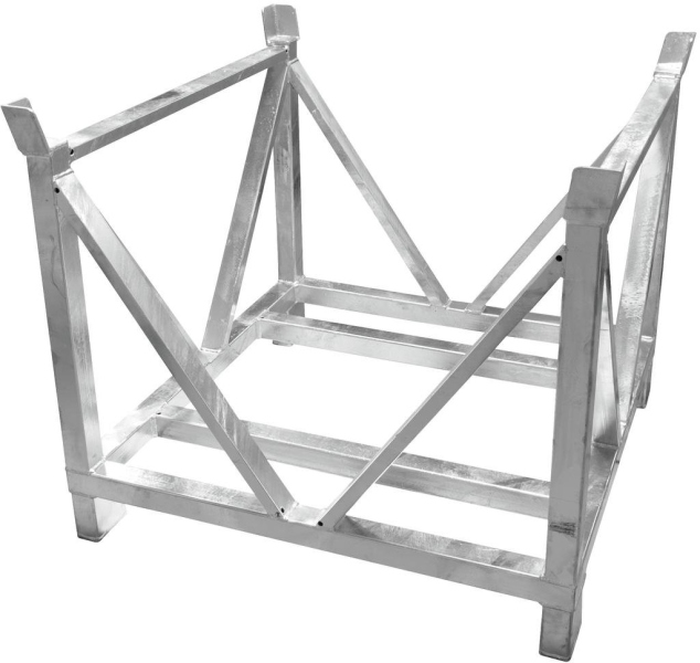 Alutruss Dolly for Steel Base Plates Square 80x80