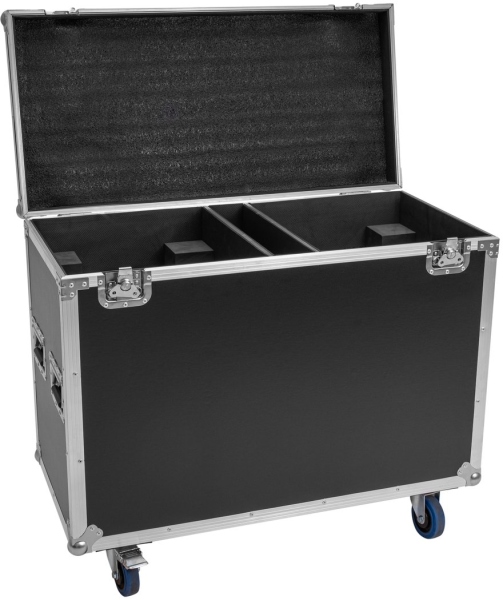 Roadinger Flightcase 2x IP TMH-H760 with wheels