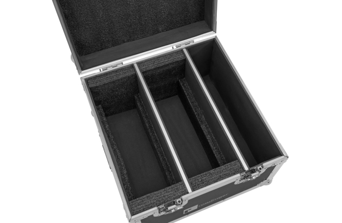 Cutie de transport Roadinger Flightcase 2x LED CLS-18 QCL RGB