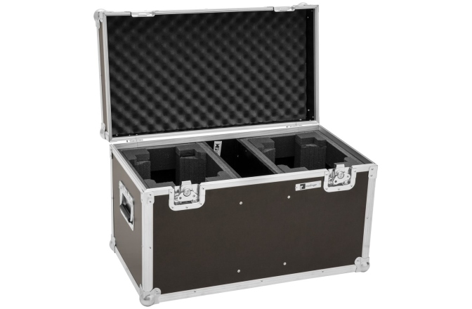 Cutie de transport  Roadinger Flightcase 2x LED TMH-X4