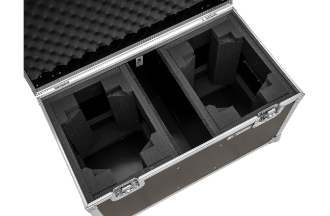 Cutie de transport  Roadinger Flightcase 2x LED TMH-X4