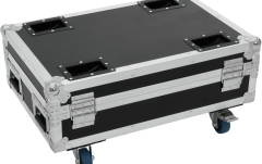 Cutie de transport Roadinger Flightcase 4x AKKU BAR-6 Glow QCL Flex QuickDMX with charging function