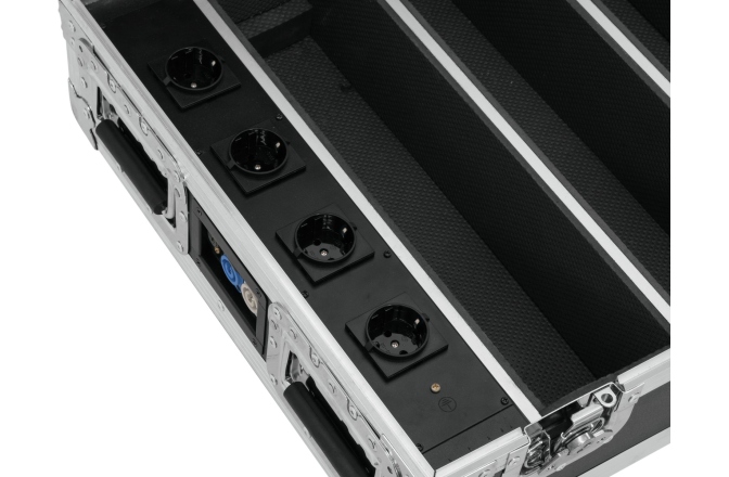Cutie de transport Roadinger Flightcase 4x AKKU BAR-6 Glow QCL Flex QuickDMX with charging function