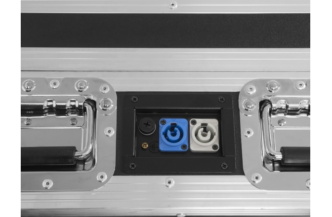 Cutie de transport Roadinger Flightcase 4x AKKU BAR-6 Glow QCL Flex QuickDMX with charging function