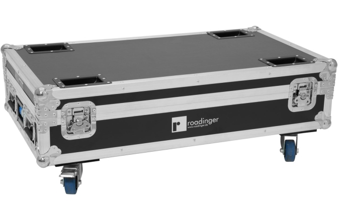 Cutie de transport  Roadinger Flightcase 4x AKKU BAR-6 QCL with charging function