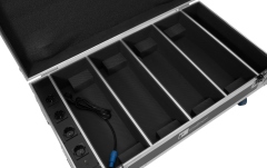 Cutie de transport  Roadinger Flightcase 4x AKKU BAR-6 QCL with charging function