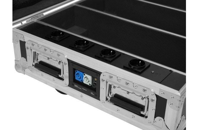 Cutie de transport  Roadinger Flightcase 4x AKKU BAR-6 QCL with charging function