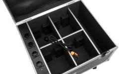 Cutie de transport  Roadinger Flightcase 4x AKKU IP PAR 7 QCL WDMX with charging function