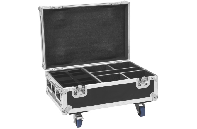 Cutie de transport  Roadinger Flightcase 4x AKKU IP UP-4 Plus HCL Spot WDMX with Charging Function