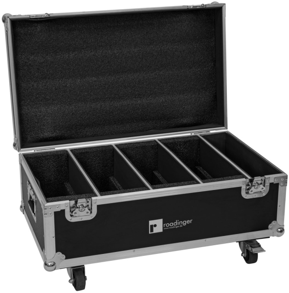 Roadinger Flightcase 4x LED CLS-18 QCL RGB