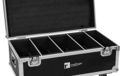 Cutie de transport Roadinger Flightcase 4x LED PLL-384