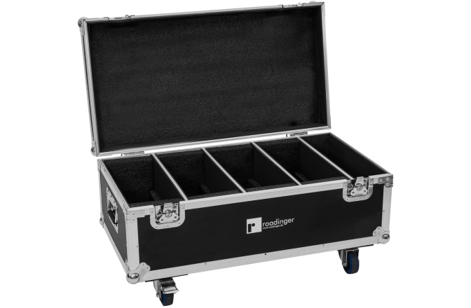 Cutie de transport Roadinger Flightcase 4x LED PLL-384