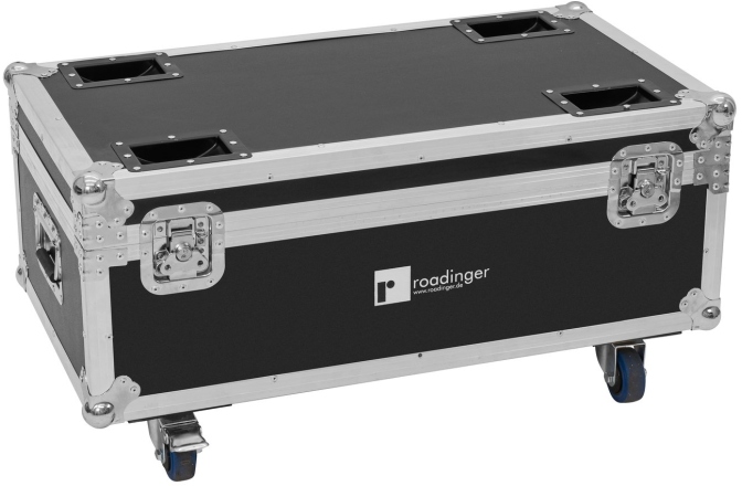 Cutie de transport Roadinger Flightcase 4x LED PLL-384