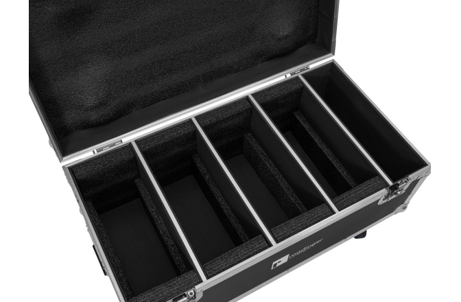 Cutie de transport Roadinger Flightcase 4x LED PLL-384