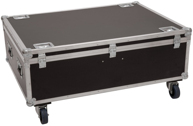 Cutie de transport  Roadinger Flightcase 4x LED THA-150F Theater-Spot