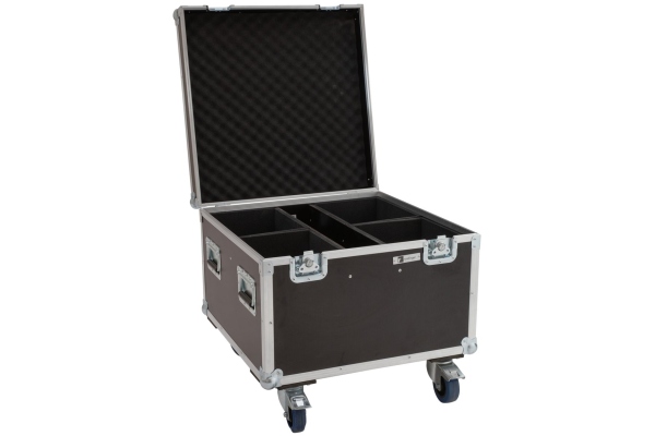 Flightcase 4x LED Theatre COB 100 series with wheels Flightcase 4x LED Theatre COB 100 series with wheels