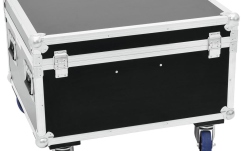 Cutie de transport Roadinger Flightcase 4x LED TMH-X1 Moving-Head Beam with wheels