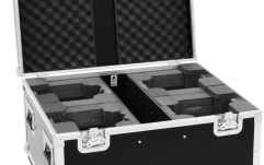 Cutie de transport Roadinger Flightcase 4x LED TMH-X1 Moving-Head Beam with wheels