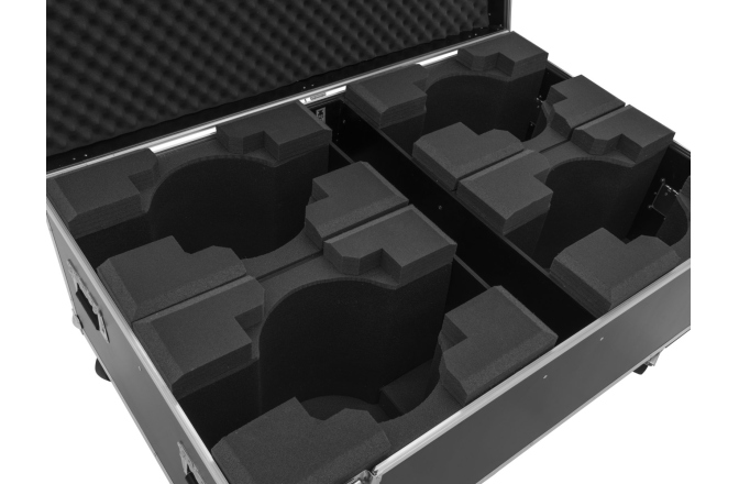 Cutie de transport  Roadinger Flightcase 4x LED TMH-X19 Moving head