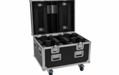 Cutie de transport Roadinger Flightcase 4x LED TMH-X4 with wheels
