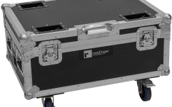 Cutie de transport Roadinger Flightcase 6x AKKU IP TL-3 QCL Trusslight CRMX with charging function and wheels
