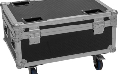 Cutie de transport Roadinger Flightcase 6x AKKU IP TL-3 QCL Trusslight CRMX with charging function and wheels