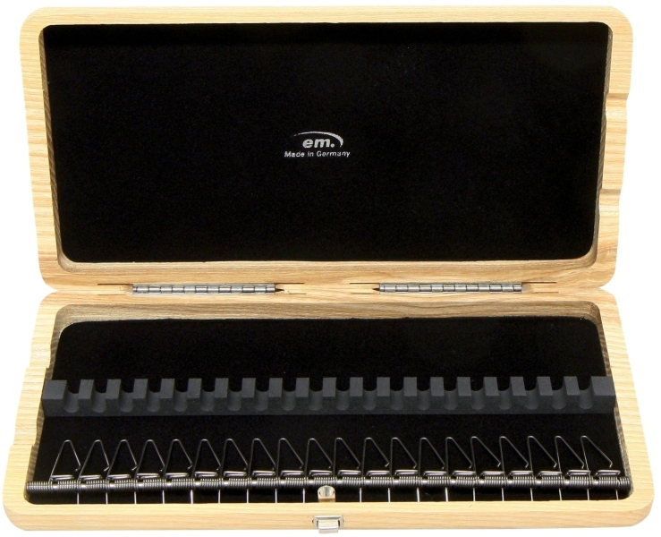 Gewa Etui ancii Oboi 20 tuburi Lacuit negru