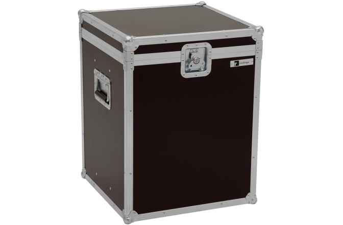 Cutie pentru transportul luminilor Roadinger Flightcase 2x Audience Blinder 4x100W LED COB CW/WW