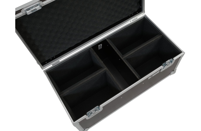 Cutie pentru transportul luminilor Roadinger Flightcase 4x LED CBB-2WW/CW fairlight