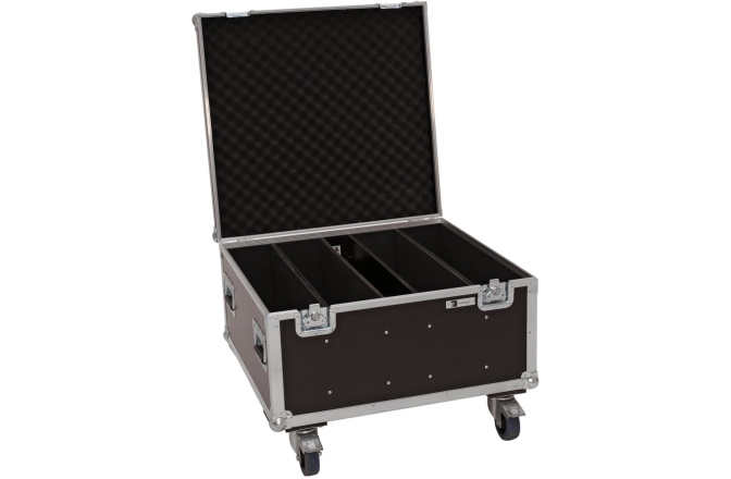 Cutie pentru transportul luminilor Roadinger Flightcase 4x LED PLL-480