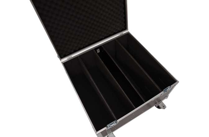 Cutie pentru transportul luminilor Roadinger Flightcase 4x LED PLL-480