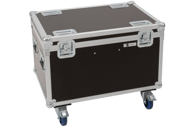Cutie pentru transportul luminilor Roadinger Flightcase 4x LED Theatre COB 200 series, with wheels