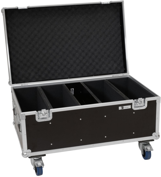 Roadinger Flightcase 4x Multiflood Pro IP RGBW MK2