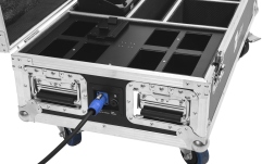 Cutie pentru transportul luminilor Roadinger Flightcase 6x AKKU IP UP-4 Plus HCL Spot WDMX with Charging Function