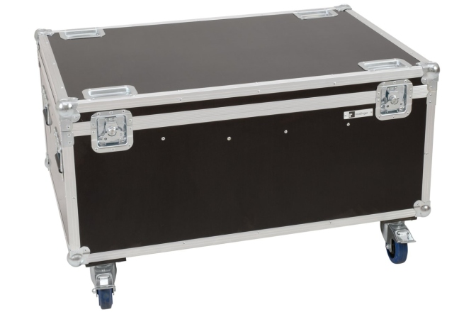 Cutie pentru transportul luminilor Roadinger Flightcase 8x LED IP PAR 12x8W QCL/12x9 SQL Spot with wheels