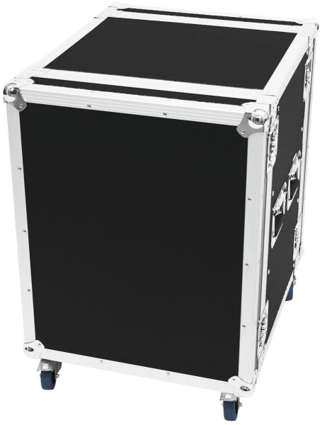 Roadinger Amplifier Rack PR-2, 14U, 47cm with wheels
