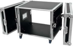 Cutie rack Roadinger Rack Profi 8U 45cm with wheels