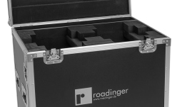 Cutie transport lumini Roadinger Flightcase 2x DMH-380