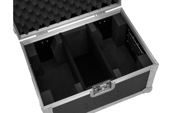 Cutie transport lumini Roadinger Flightcase 2x LED CLS-9 QCL RGB/WW 9x7W