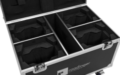 Cutie transport lumini Roadinger Flightcase 4x EYE-740 MK2 with wheels