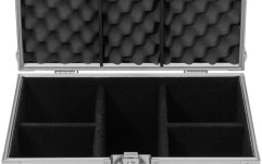 Cutie transport lumini Roadinger Flightcase 4x SILENT PAR 6 QCL FLOOR