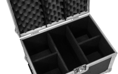 Cutie transport lumini Roadinger Flightcase 4x SILENT PAR 6 QCL FLOOR