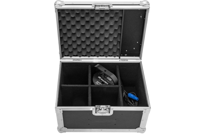 Cutie transport lumini Roadinger Flightcase 4x SILENT PAR 6 QCL FLOOR