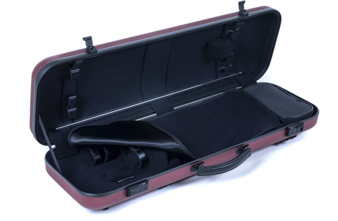 Cutie vioara Gewa Cutie vioara Air Avantgarde Bordeaux/Black