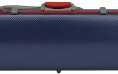 Cutie vioară Gewa Polycarbonat FUN 4/4 - 1/2 albastru / rosu