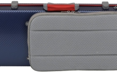 Cutie vioară Gewa Polycarbonat FUN 4/4 - 1/2 albastru / rosu